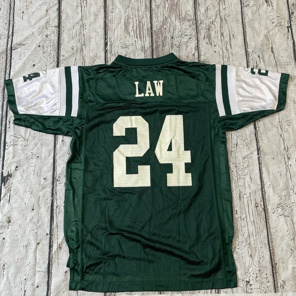 Kids Boys Ty Law New York Jets Reebok NFL Football Jersey